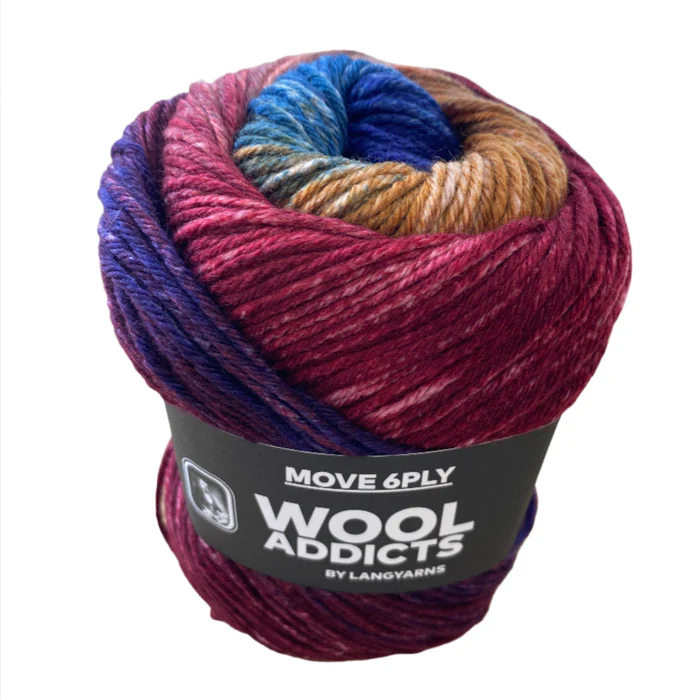 Wool Addicts MOVE 6 ply by LANGYARNS