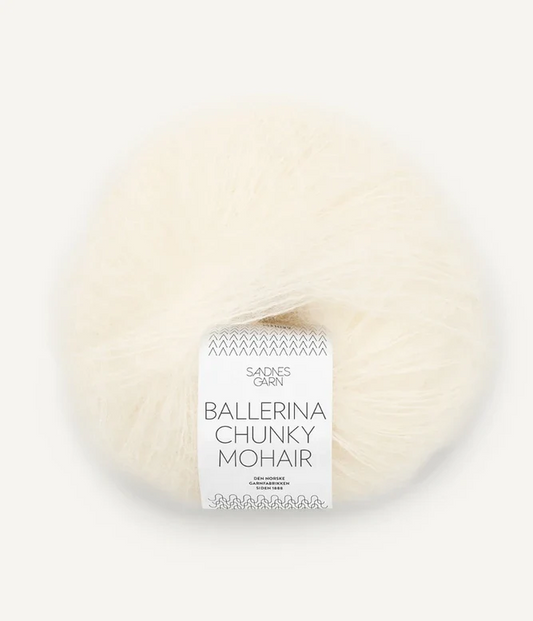 BALLERINA CHUNKY MOHAIR de Sandnes Garn