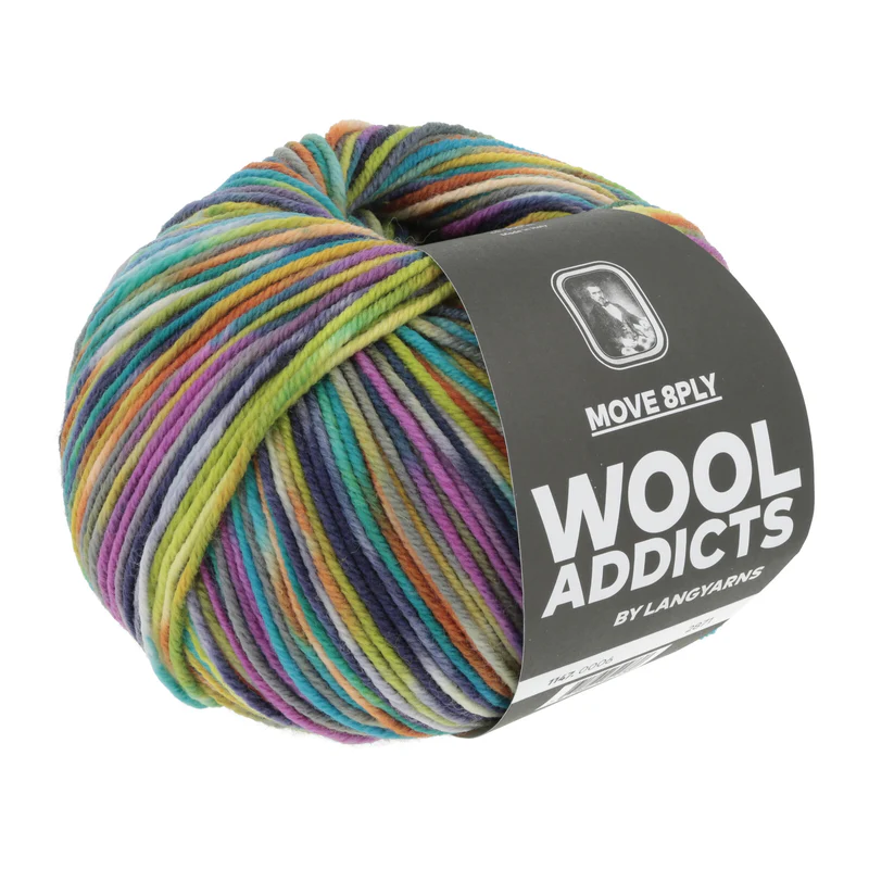 Wool Addicts MOVE 8 Ply by LANGYARNS