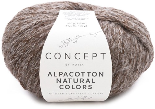 ALPACOTTON NATURAL COLOR de Concept by Katia