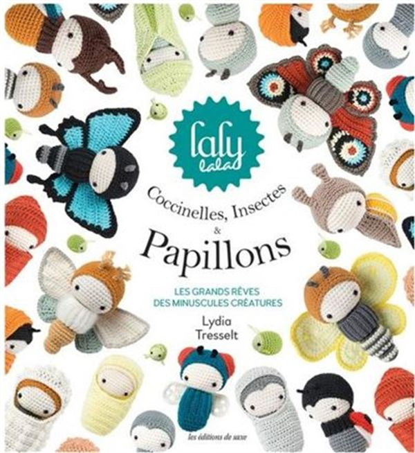 Coccinelles, Insectes et Papillons au Crochet