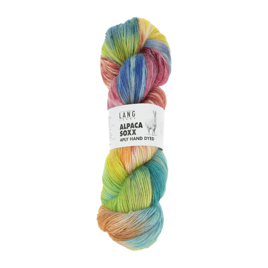 ALPAGA SOXX 4-PLY TEINTÉ À LA MAIN de LANG