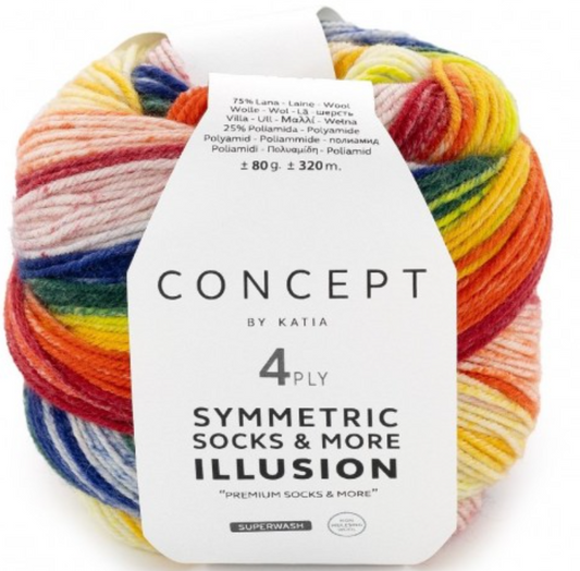 Symmetric Socks Illusion