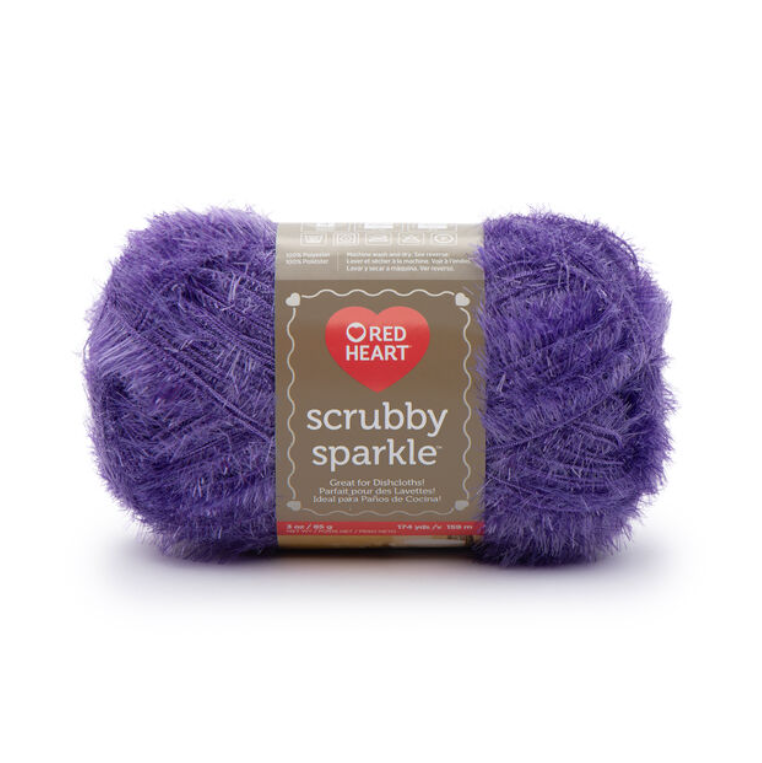 Scrubby Sparkle de Red Heart