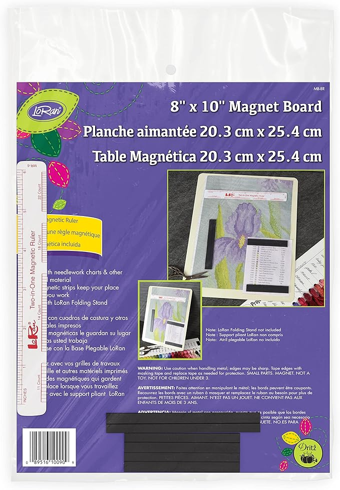 Ensemble de Planche Magnétique 8 x 10 Loran