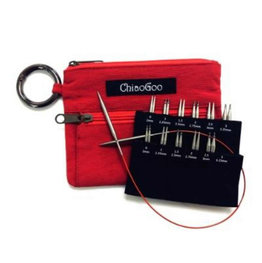 Ensemble Mini  « TWIST Shorties » Rouge de ChiaGoo