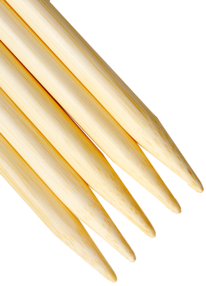 Aiguilles double pointe en bambou 13 cm (5 pouces) de ChiaGoo