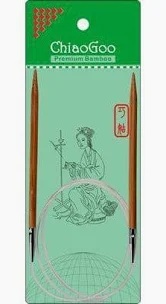 Aiguilles circulaire fixe en Bamboo de ChiaGoo