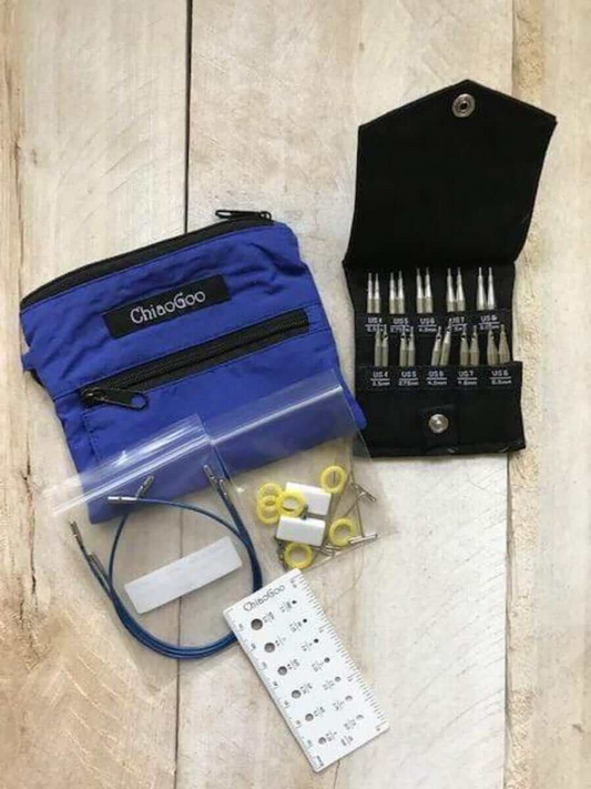 Ensemble Mini Small « TWIST Shorties » Bleu de ChiaGoo