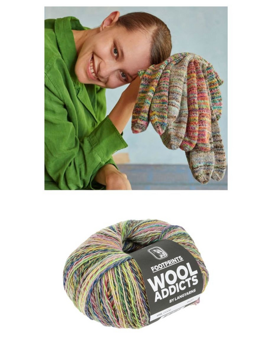 Wool Addicts - FOOTPRINTS by LANGYARNS