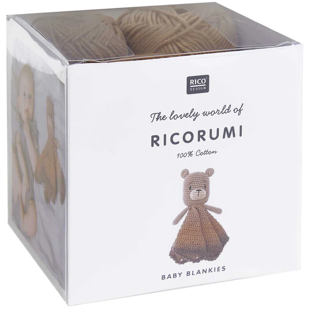 RICORUMI Baby Blankies Kits par Rico Yarns