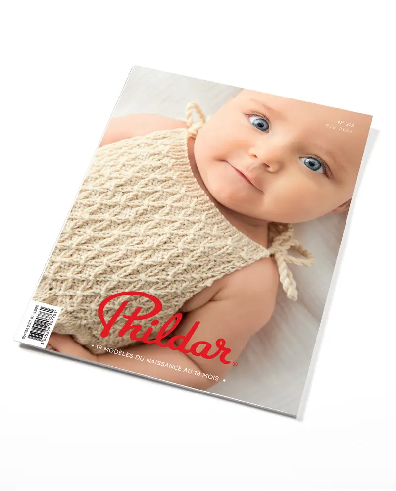 Revue Phildar 212- Bébé j