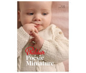 Revue PHILDAR No. 245 POÉSIE MINIATURE - Layette Automne 2024