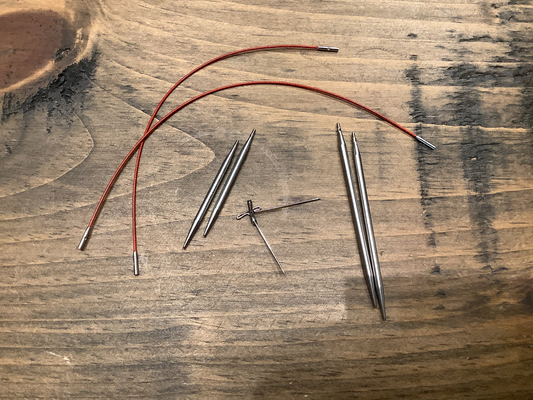 TWIST Short Combo de ChiaGoo (bleu et rouge)- 5 cm et 8 cm