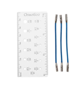 Câbles XFLEX (bleu) de ChiaGoo - Small