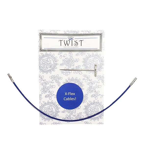 Câbles Twist Shorties Blue de ChiaGoo