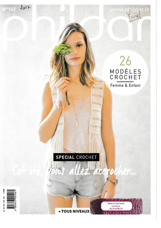 Revue Phildar # 142 - Cet été, vous allez accrocher ...