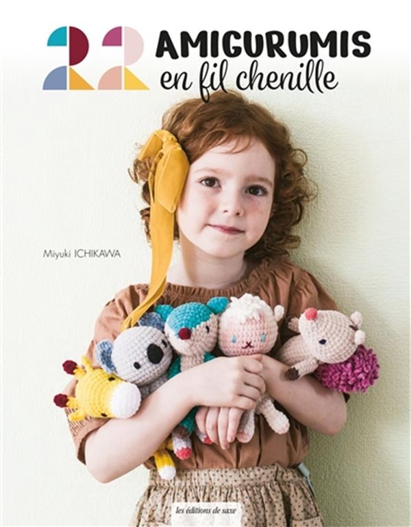 22 AMIGURUMIS en fil chenille