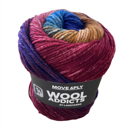 Wool Addicts MOVE 6 ply by LANGYARNS