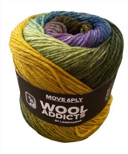 Wool Addicts MOVE 6 ply by LANGYARNS