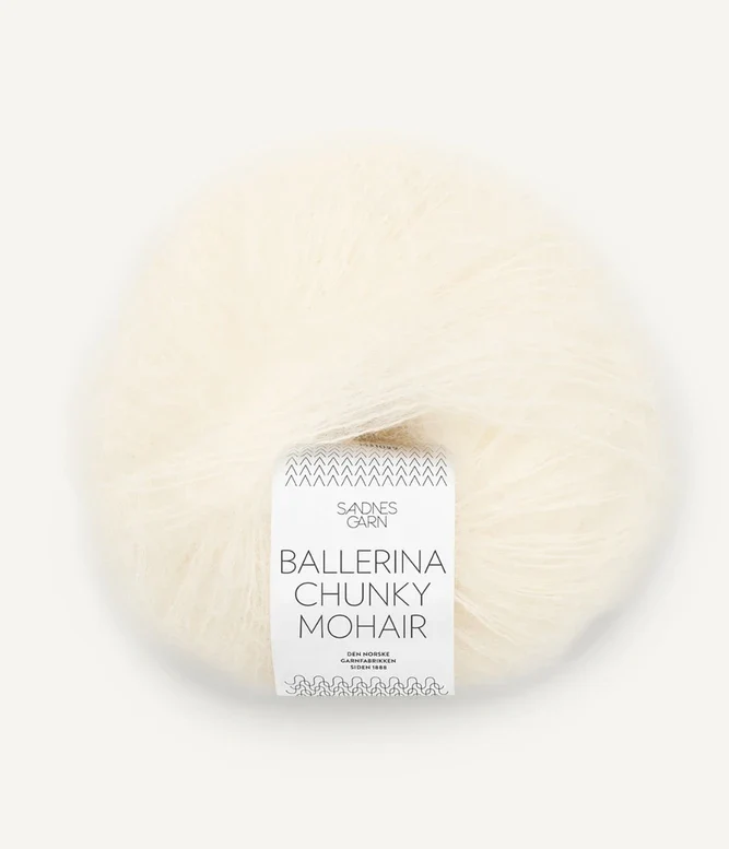 BALLERINA CHUNKY MOHAIR de Sandnes Garn