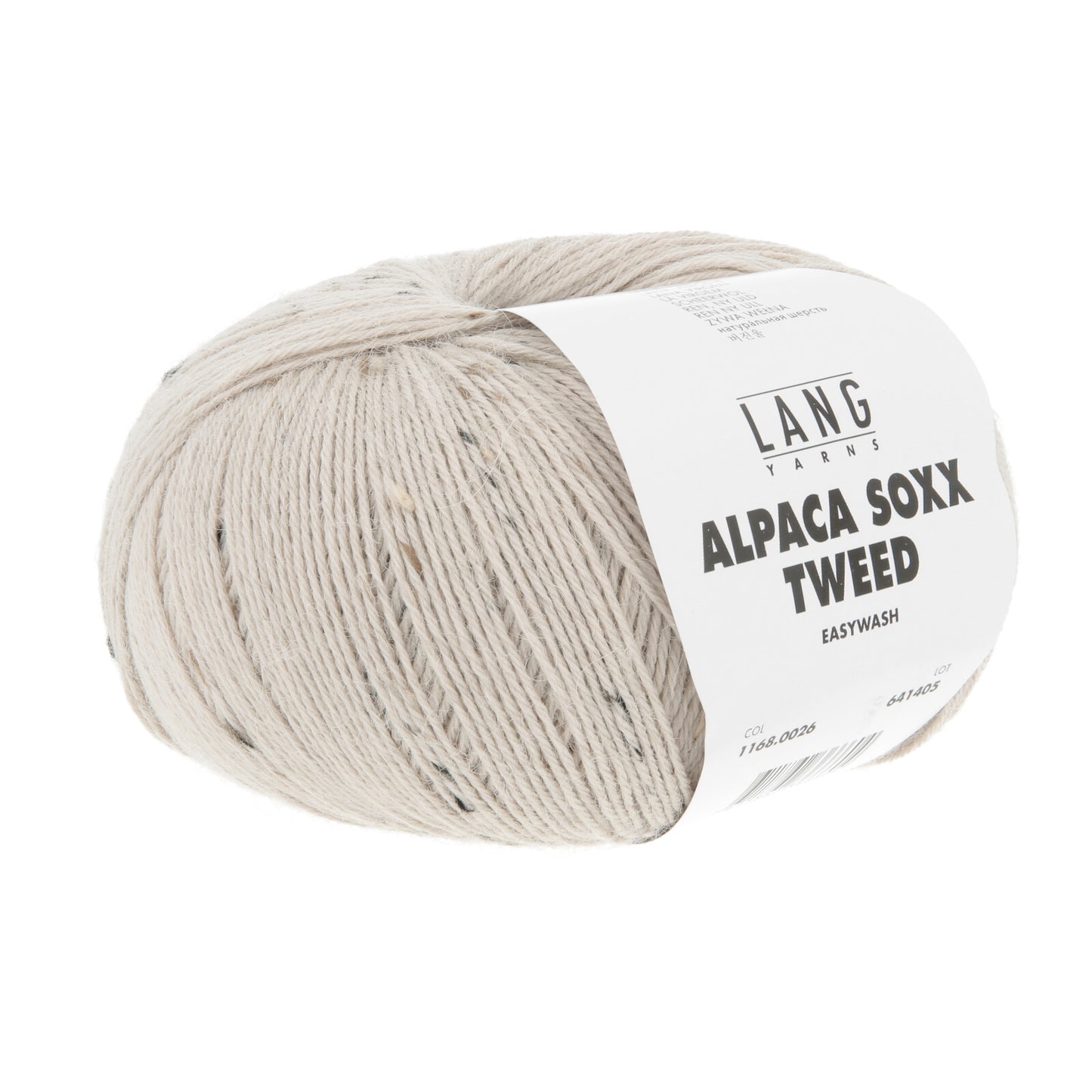 Alpaca Soxx Tweed de Lang