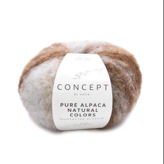 PURE ALPACA NATURAL COLORS de Concept by Katia