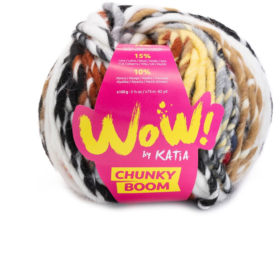 WOW - CHUNKY BOOM multicolor  by Katia