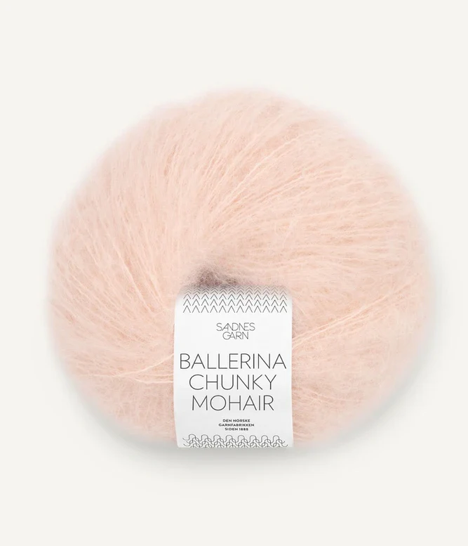 BALLERINA CHUNKY MOHAIR de Sandnes Garn