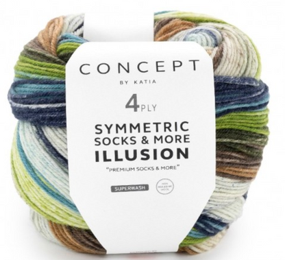 Symmetric Socks Illusion