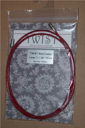 Câbles TWIST rouge de ChiaGoo