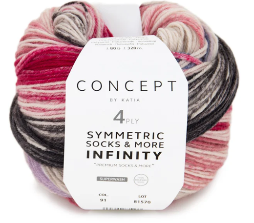 SYMMETRIC SOCKS & MORE de Concept by Katia