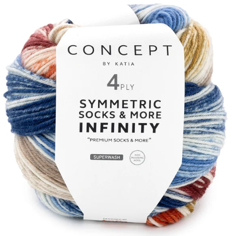 SYMMETRIC SOCKS & MORE de Concept by Katia