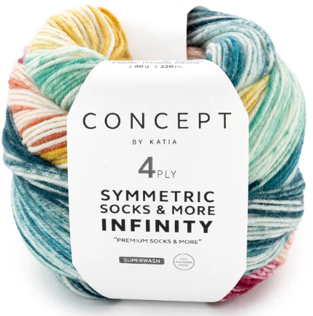 SYMMETRIC SOCKS & MORE de Concept by Katia