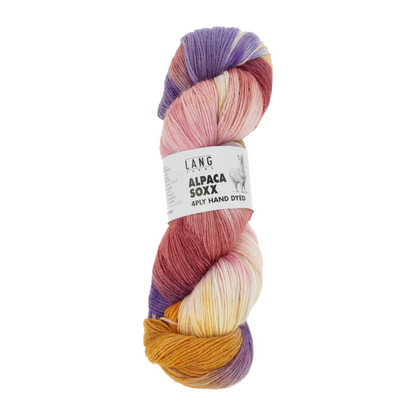 ALPAGA SOXX 4-PLY TEINTÉ À LA MAIN de LANG