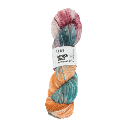 ALPAGA SOXX 4-PLY TEINTÉ À LA MAIN de LANG