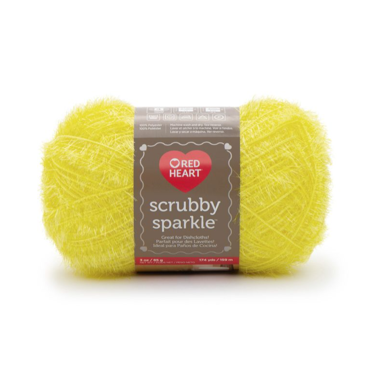Scrubby Sparkle de Red Heart