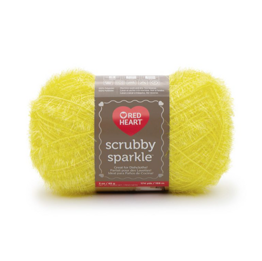 Scrubby Sparkle de Red Heart