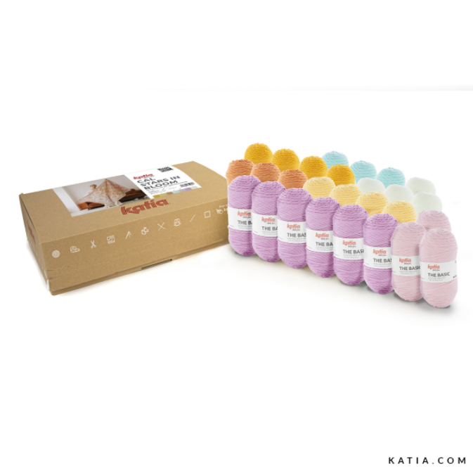 Kit CAL Stars in Bloom : Couverture de Fleurs au Crochet
