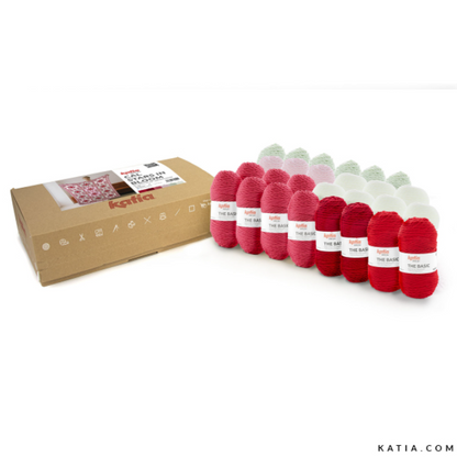 Kit CAL Stars in Bloom : Couverture de Fleurs au Crochet
