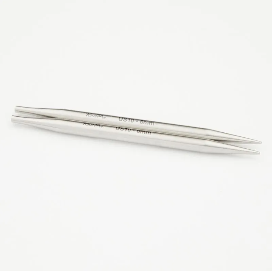 Aiguilles circulaires interchangeables Stelo Lace 4'' de Knitpro