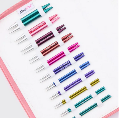 Ensembles d'aiguilles interchangeables Zing Special – 10 cm (4 po) de Knitpro