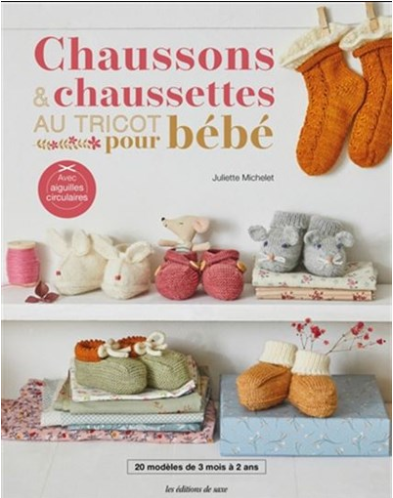 Chaussons et chaussettes au tricot pour bébé