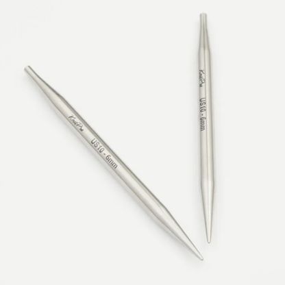 Aiguilles circulaires interchangeables Stelo Lace 4'' de Knitpro