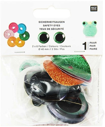 Yeux de sécurité Rico pour peluches