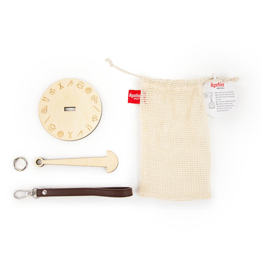 Porte-Pelote  nomade en bois KATIA