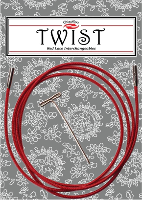 Câbles TWIST rouge de ChiaGoo
