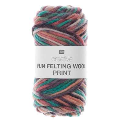 FUN  WOOL PRINT Creative par Rico Yarns