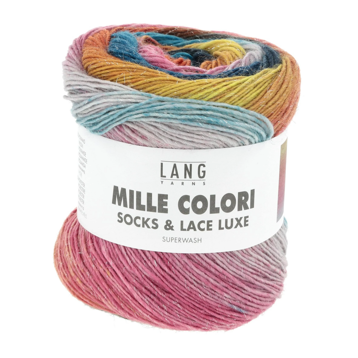 MILLE COLORIS Socks & Lace Luxe de Lang Yarns