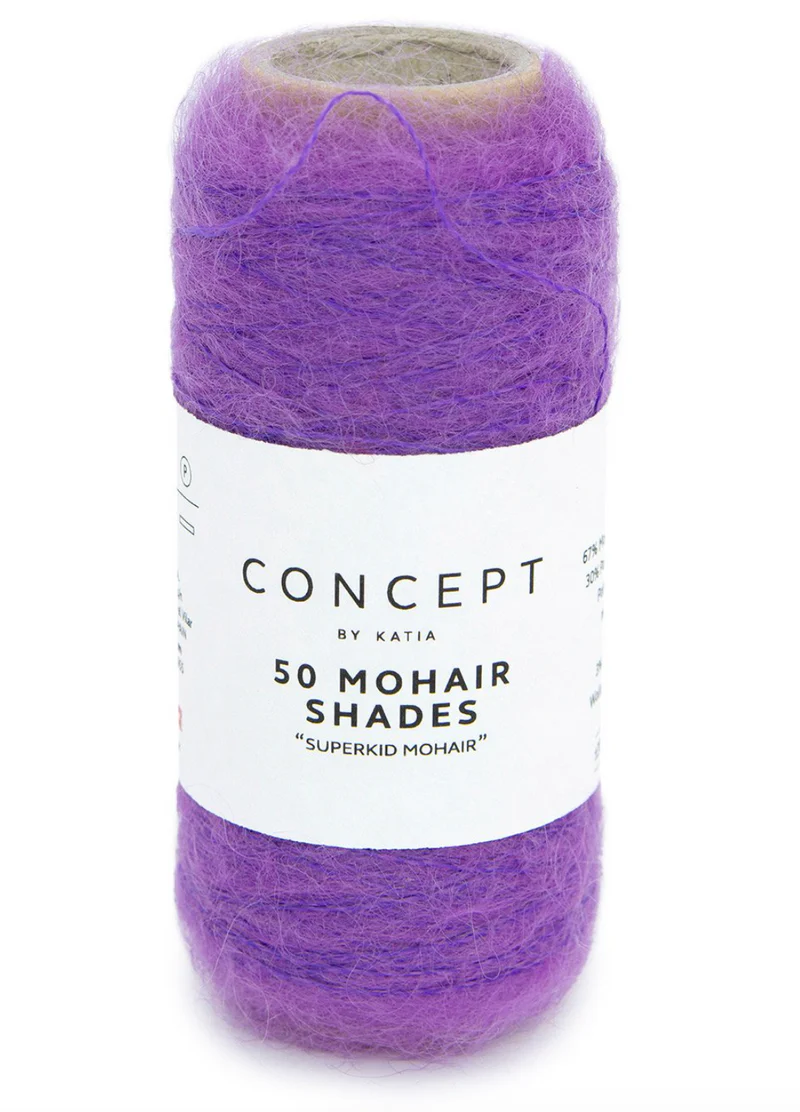 50 MOHAIR SHADES de Concept by Katia